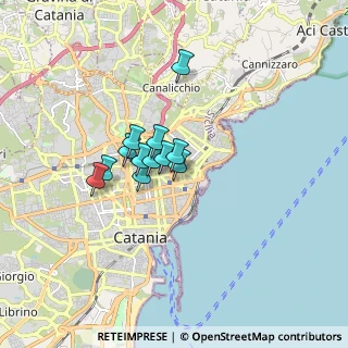Mappa Piazza Corsica, 95127 Catania CT, Italia (1.18083)