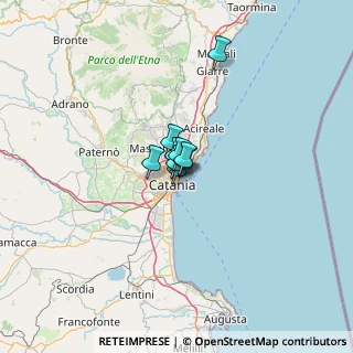 Mappa Via MILANO, 95127 Catania CT, Italia (16.74833)