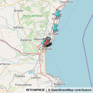 Mappa Via MILANO, 95127 Catania CT, Italia (15.55091)