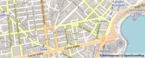 Mappa Catania
