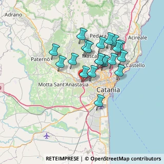 Mappa Via Ammiraglio Caracciolo, 95045 Misterbianco CT, Italia (6.873)