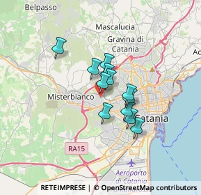 Mappa Via Firenze, 95045 Misterbianco CT, Italia (2.4475)