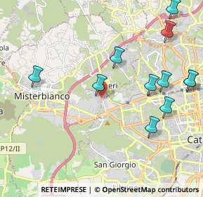 Mappa Via Firenze, 95045 Misterbianco CT, Italia (2.74545)