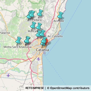 Mappa Via Livorno, 95127 Catania CT, Italia (8.40643)