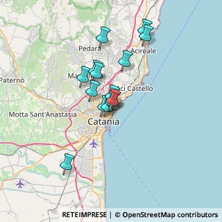 Mappa Via Asiago, 95127 Catania CT, Italia (6.10429)