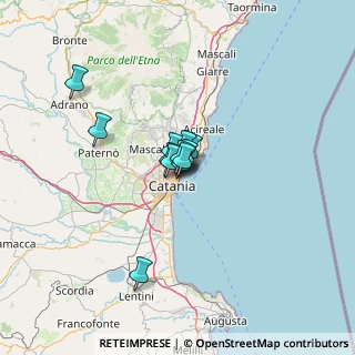 Mappa Via Livorno, 95127 Catania CT, Italia (7.55333)