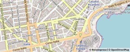 Mappa Catania