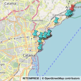 Mappa Via Asiago, 95127 Catania CT, Italia (1.89143)