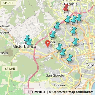 Mappa Via Bologna, 95045 Misterbianco CT, Italia (2.47308)