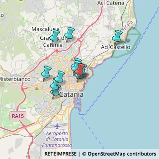 Mappa Via Milano, 95100 Catania CT, Italia (2.80667)