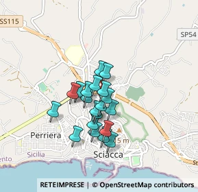 Mappa Via delle Conifere, 92019 Sciacca AG, Italia (0.6715)