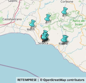 Mappa Via delle Conifere, 92019 Sciacca AG, Italia (8.44455)