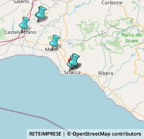 Mappa Via delle Conifere, 92019 Sciacca AG, Italia (28.39462)