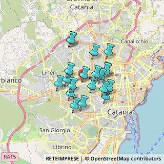 Mappa Via Torresino, 95123 Catania CT, Italia (1.377)