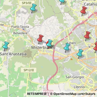 Mappa Via Primo Maggio, 95045 Misterbianco CT, Italia (3.34273)