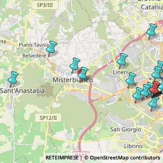 Mappa Misterbianco, 95045 Misterbianco CT, Italia (3.6615)