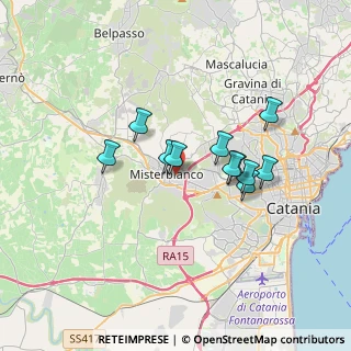 Mappa Misterbianco, 95045 Misterbianco CT, Italia (3.09818)