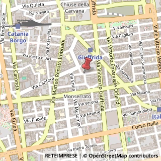 Mappa Via Centuripe, 4, 95128 Catania, Catania (Sicilia)