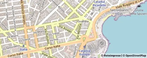 Mappa Catania