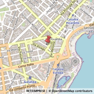Mappa Via Livorno, 10, 95127 Catania, Catania (Sicilia)