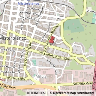 Mappa Via San Nicolò, 340, 95045 Misterbianco, Catania (Sicilia)