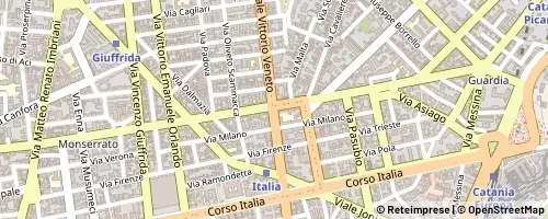 Mappa Catania