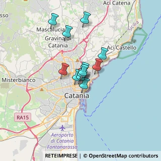 Mappa Corso delle Provincie, 95127 Catania CT, Italia (2.44583)