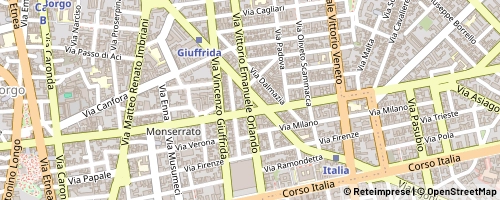 Mappa Catania
