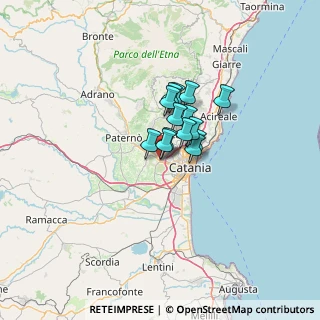 Mappa Via Fratelli Cairoli, 95045 Misterbianco CT, Italia (7.80857)