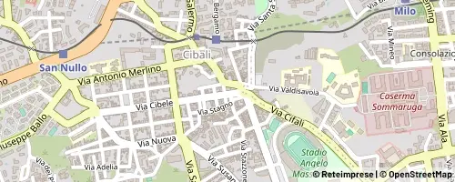 Mappa Katania