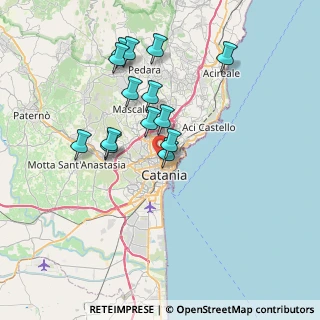 Mappa Via Carmelo Abate, 95125 Catania CT, Italia (7.49857)