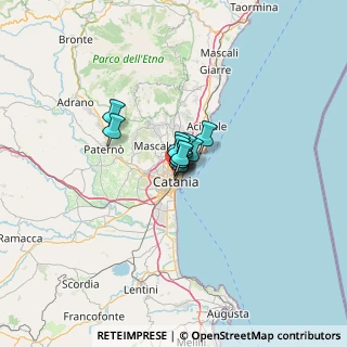 Mappa Via Aurelio Nicolodi, 95125 Catania CT, Italia (4.70636)