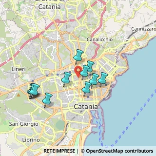 Mappa Via Borgo, 95125 Catania CT, Italia (1.85333)