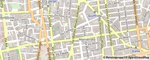 Mappa Katania