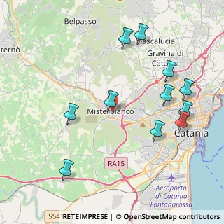 Mappa Via Giuseppe Garibaldi, 95045 Misterbianco CT, Italia (5.08455)