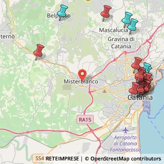 Mappa Via Giuseppe Garibaldi, 95045 Misterbianco CT, Italia (7.038)