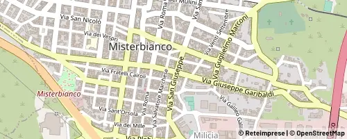 Mappa Misterbianco
