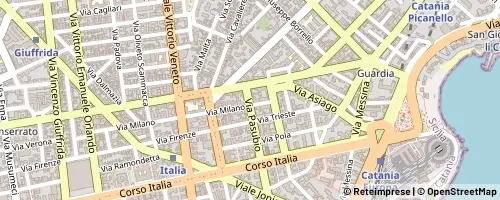Mappa Catania