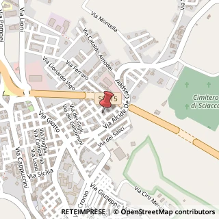Mappa Via delle Gladioli, 6, 92019 Sciacca, Agrigento (Sicilia)
