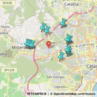 Mappa Via Napoli, 95045 Misterbianco CT, Italia (1.962)