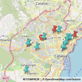 Mappa Via Antonio Merlino, 95127 Catania CT, Italia (2.43846)