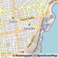 Karte Catania