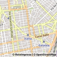 Mapa Catania