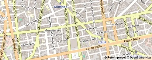 Mappa Catania