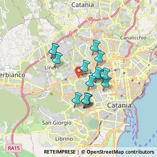 Mappa Via Giuseppe Ballo, 95123 Catania CT, Italia (1.52467)