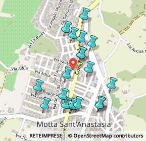 Mappa Corso Sicilia, 95040 Motta Sant'Anastasia CT, Italia (0.265)