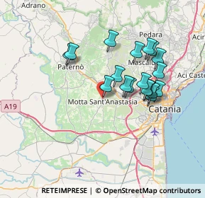 Mappa Corso Sicilia, 95040 Motta Sant'Anastasia CT, Italia (7.08889)