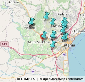 Mappa Corso Sicilia, 95040 Motta Sant'Anastasia CT, Italia (7.135)