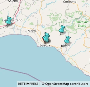 Mappa Via Alcide De Gasperi, 92019 Sciacca AG, Italia (29.7675)