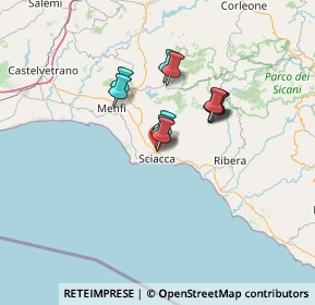Mappa Via Alcide De Gasperi, 92019 Sciacca AG, Italia (10.41)